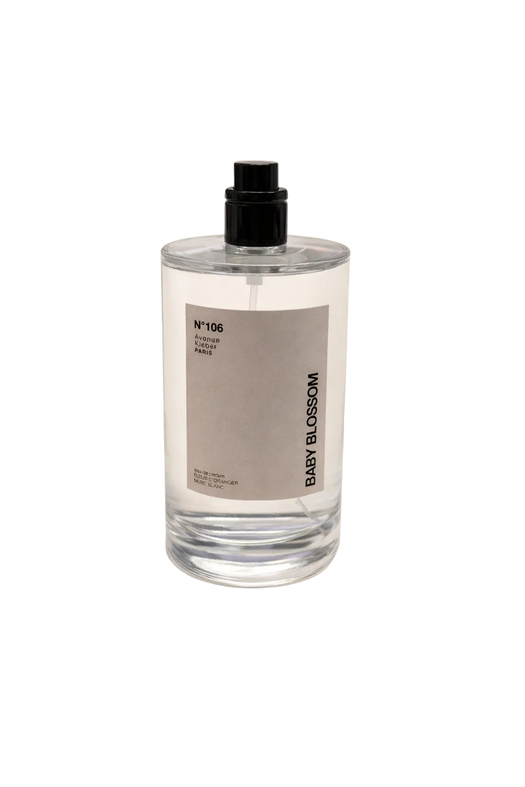 Flacon Parfum BabyBlossom 100 ml – eau de parfum fleur d'oranger et musc blanc fabriquée à Grasse